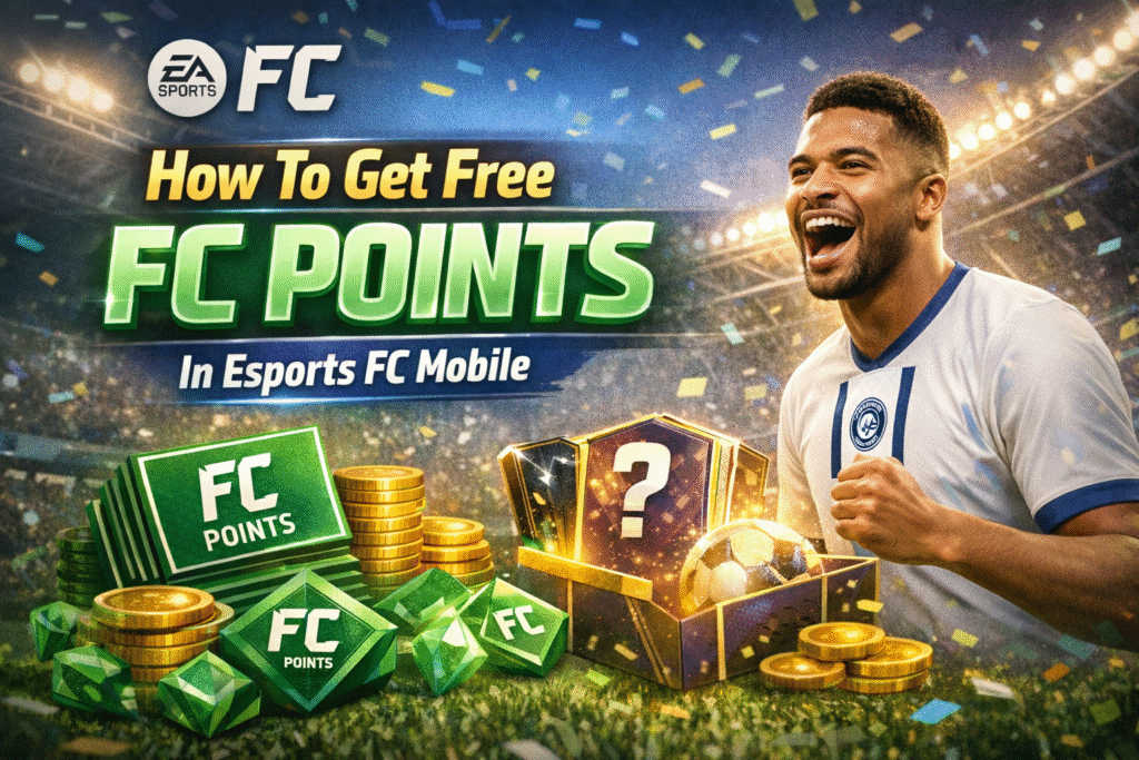 How To Get Free FC Points In Esports FC Mobile - Account Cookies