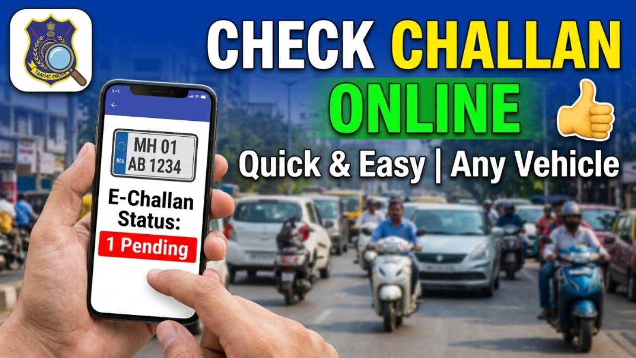check traffic challan online